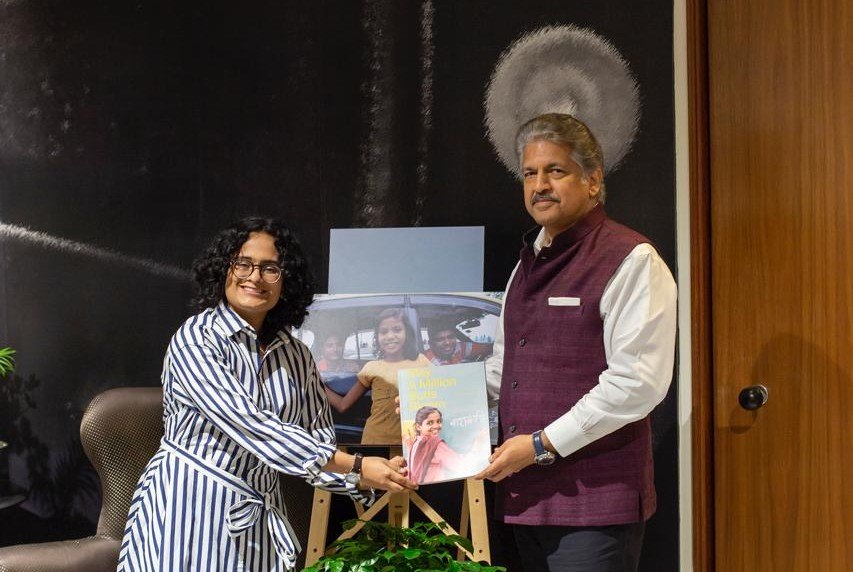 Anand Mahindra Launches Coffee Table Book Showcasing Impact of Project Nanhi Kali